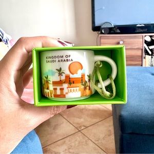 “Kingdom of Saudi Arabia” Starbucks you’re here collection “Ornament”